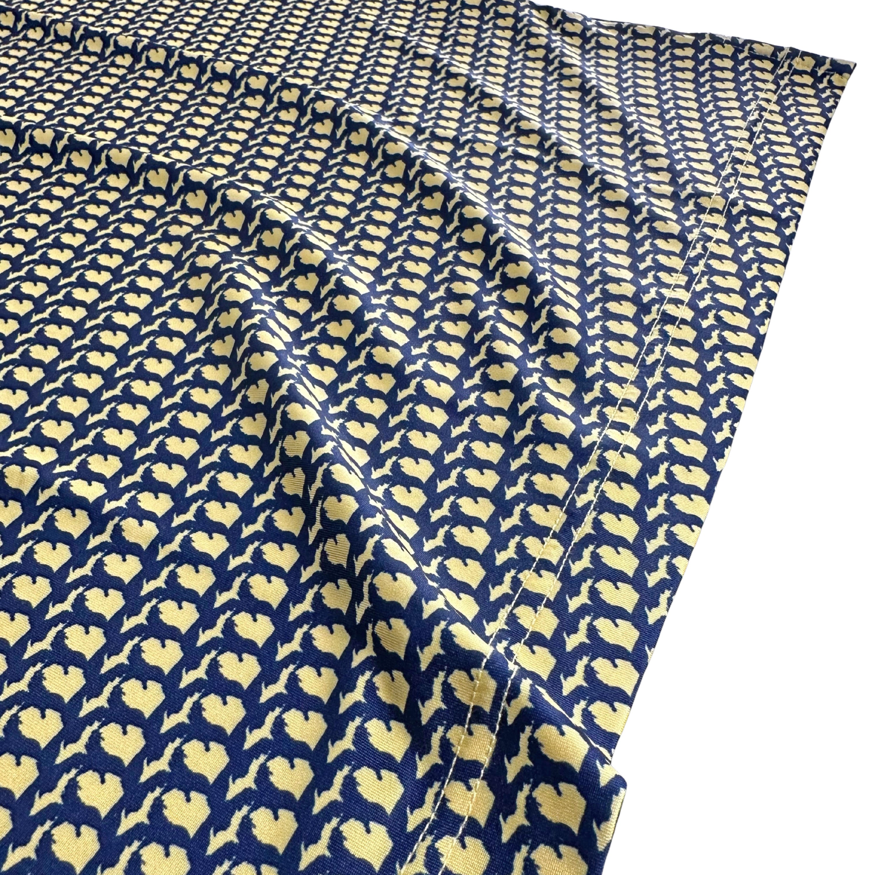 Michigan Blue Print Polo